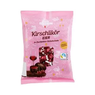 Cseresznyelikőrös húsvéti csokoládé tojás