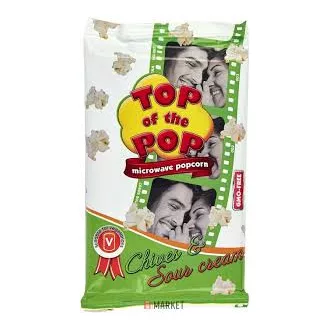Hagymás-tejfölös popcorn