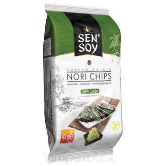 Nori chips wasabi ízesítésű