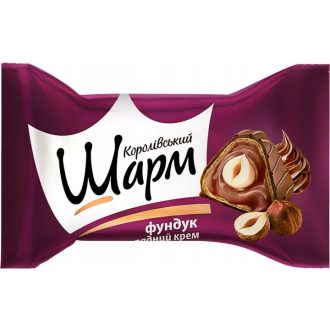   Charm egész mogyoróval töltött mogyorókrémes ostyás csokoládé