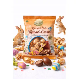  Húsvéti csokoládé tojás mandulakrémmel 125 g