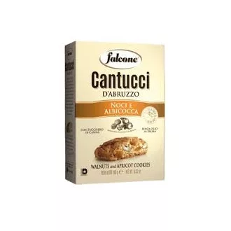   Falcone Cantucci Olasz Omlós keksz dióval és sárgabarackkal  200g olasz