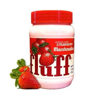 Fluff Strawberry Eper ízű Marshmallow krém 213g