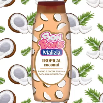   Malizia Malizia Bagno Bonbon 500ml Tropical Coconut kókusz illatban