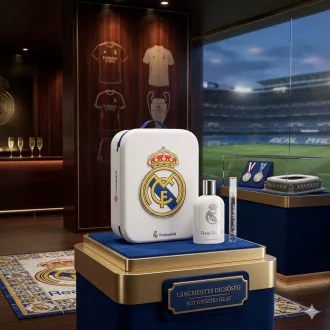    Real Madrid piperetáska toalettvízzel 100 ml és mini toalettvízzel 10 ml