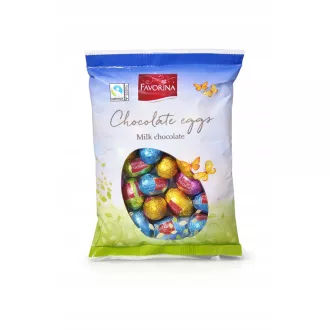   Favorina Chocolate Eggs – tejcsokoládés tojás 200 g 27 darab tojás