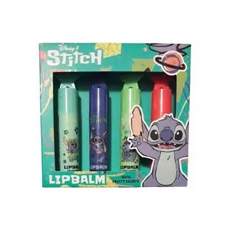 Disney Stitch gyümölcsös ajakbalzsam szett