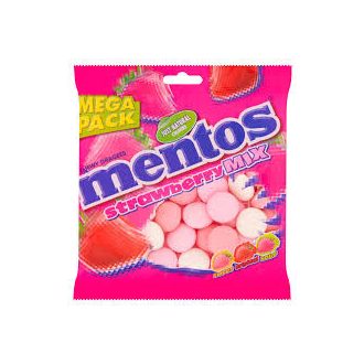 Menthos epres mix drazsé  vegán