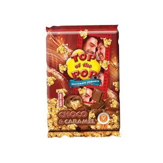 Csokis-karamellás popcorn