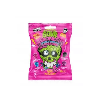 Cukorka édes extra savanyú Sour Madness Crush 60g Argo