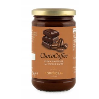   Agrisicilia Cacao e Caffè 340 g - Csokoládés-kávés krém Olaszországból
