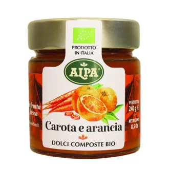 Eredeti olasz narancs-répa lekvár bio 240g