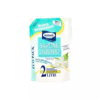   Mil Mil Fehér pézsma folyékony szappan utántöltő 2000 ml