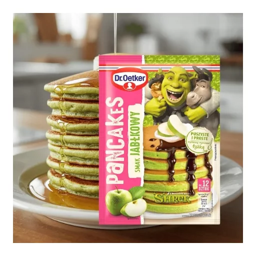 Dr Oetker Pancakes alma ízű Shrek palacsinta gyerekeknek