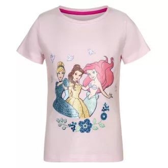   Disney Hercegnők Royal Dreams gyerek rövid póló, felső 5 -6 év / 110 - 116 cm