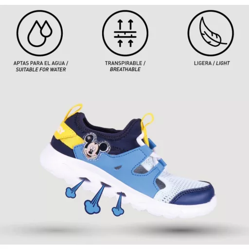 Disney Mickey Blue nyári sportcipő 25