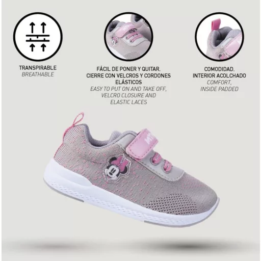 Disney Minnie Sitting utcai cipő tornazsákkal 29