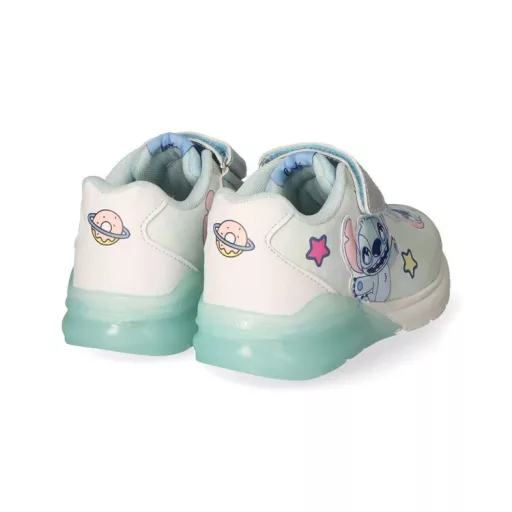 Disney Lilo és Stitch, A csillagkutya Happy Alien LED villogó, világító utcai cipő 29