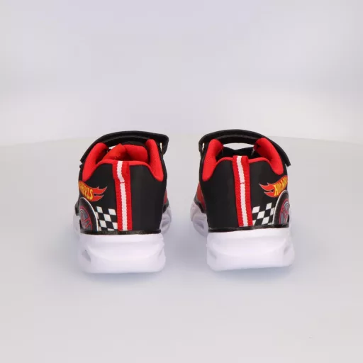 Hot Wheels Fire LED villogó, világító utcai cipő 32