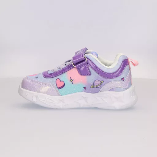 Disney Lilo és Stitch, A csillagkutya Cute Star LED villogó, világító utcai cipő 29