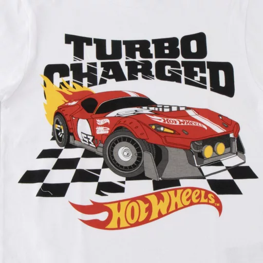 Hot Wheels Turbo gyerek rövid póló, felső 8 év / 128 cm