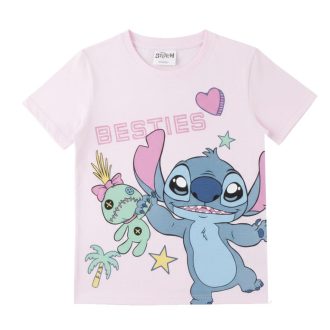   Disney Lilo és Stitch, A csillagkutya Besties gyerek rövid póló, felső 6 év / 116 cm