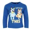 Bluey Let's Do Blue gyerek hosszú póló, felső 3 év / 98 cm