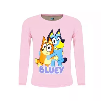 Bluey Hug Pink gyerek hosszú póló, felső 3 év / 98 cm