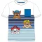 Mancs Őrjárat Stripes gyerek rövid póló, felső 6 év / 116 cm