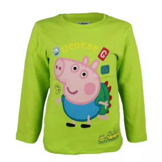   Peppa malac George Travel gyerek hosszú póló, felső 92 cm