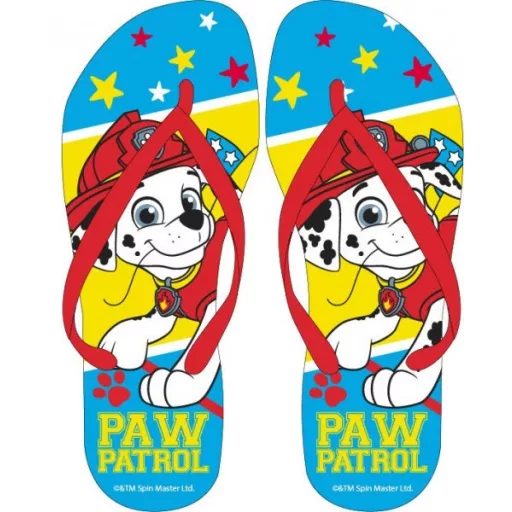 Mancs Őrjárat Marshall Red gyerek papucs, Flip-Flop 32/33