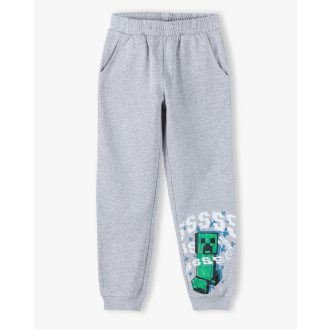   Minecraft Grey gyerek hosszú nadrág, jogging alsó 10 év /140 cm