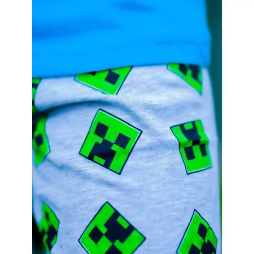 Minecraft Alpha gyerek rövid pizsama 8 év / 128 cm