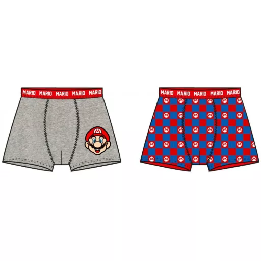 Super Mario Power gyerek boxeralsó 2 darab/csomag 5 év / 110 cm