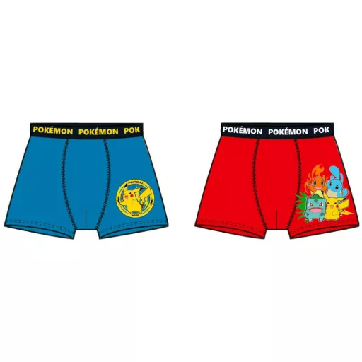 Pokémon Original Team gyerek boxeralsó 2 darab/csomag 10 év / 140 cm