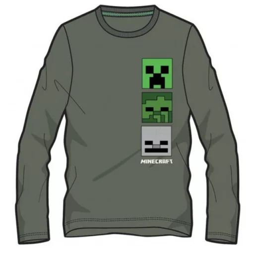 Minecraft Blocky gyerek hosszú ujjú póló, felső 10 év / 140 cm
