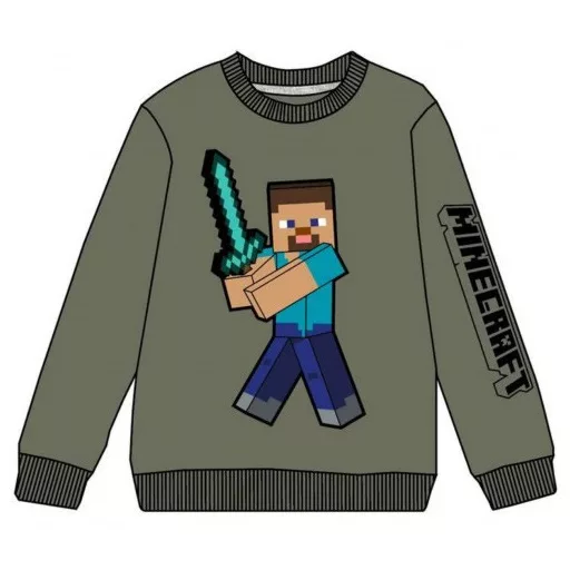 Minecraft Pixel Sword gyerek pulóver 12 év / 152 cm