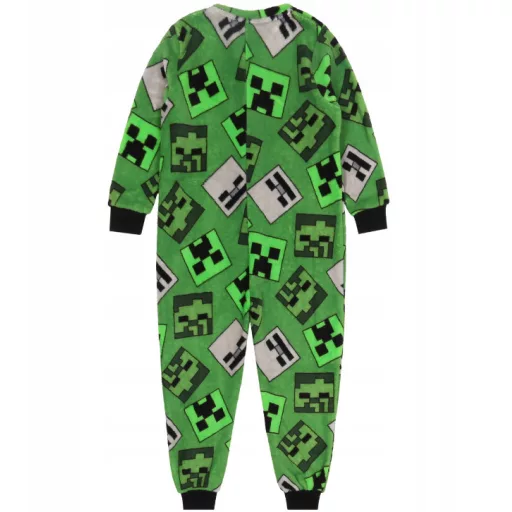 Minecraft Emerald gyerek hosszú pizsama, overál 3 - 4 év / 98 - 104 cm
