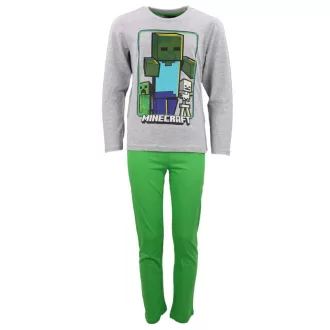 Minecraft Create gyerek hosszú pizsama 12 év / 152 cm