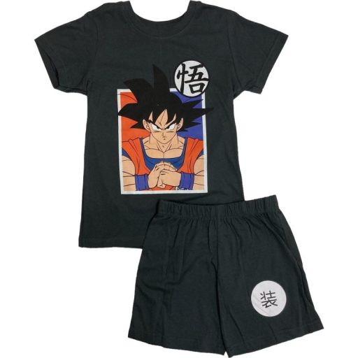 Dragon Ball Saiyan Black gyerek rövid pizsama 10 év / 140 cm