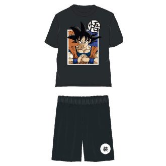   Dragon Ball Saiyan Black gyerek rövid pizsama 7 év / 122 cm