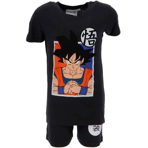 Dragon Ball Saiyan Black gyerek rövid pizsama 8 év / 128 cm