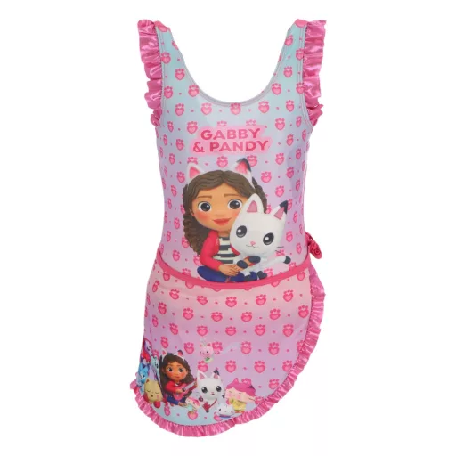 Gabi babaháza Pandy gyerek fürdőruha és sarong szett 7 - 8 év / 122 - 128 cm