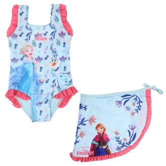   Disney Jégvarázs Frolic gyerek fürdőruha és sarong szett 5 - 6 év / 110 - 116 cm