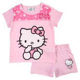   Hello Kitty Cutie Light Pink gyerek rövid pizsama 4 év / 104 cm