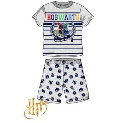Harry Potter Witchcraft Grey gyerek rövid pizsama 6 év / 116 cm