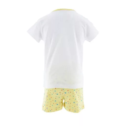 Disney Jégvarázs Best Sisters White gyerek rövid pizsama 4 év / 104 cm