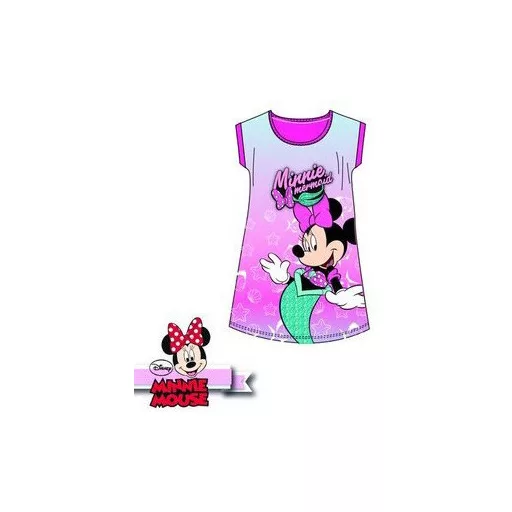 Disney Minnie Mermaid Pink gyerek hálóing 6 év / 116 cm