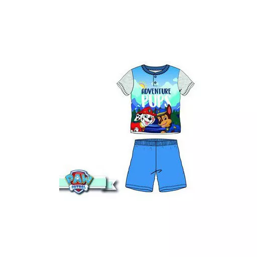 Mancs Őrjárat Adventure Pups gyerek rövid pizsama 3 év / 98 cm