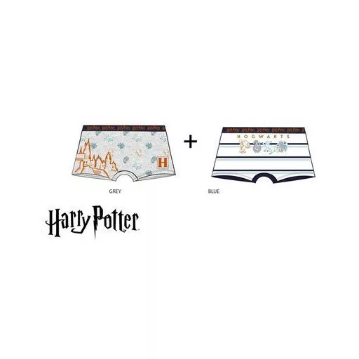 Harry Potter Castle gyerek boxeralsó 2 darab/csomag 8 - 10 év / 128 - 140 cm